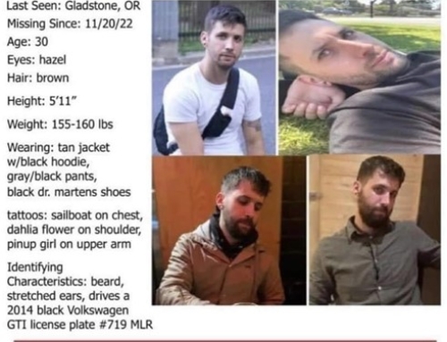 MISSING PERSON:  Kyle Kirchem, Nov 24, 2022